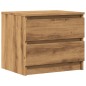 vidaXL Nachttisch Artisan-Eiche 50x40x43,5 cm Holzwerkstoff