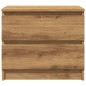 vidaXL Nachttisch Artisan-Eiche 50x40x43,5 cm Holzwerkstoff