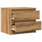 vidaXL Nachttisch Artisan-Eiche 50x40x43,5 cm Holzwerkstoff