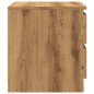 vidaXL Nachttisch Artisan-Eiche 50x40x43,5 cm Holzwerkstoff
