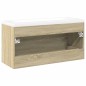 vidaXL 2-tlg. Badmöbel-Set Sonoma-Eiche Holzwerkstoff vidaXL 2-tlg. Badmöbel-Set Sonoma-Eiche Holzwerkstoff