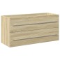 vidaXL 2-tlg. Badmöbel-Set Sonoma-Eiche Holzwerkstoff vidaXL 2-tlg. Badmöbel-Set Sonoma-Eiche Holzwerkstoff