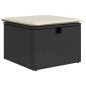 vidaXL 6-tlg. Garten-Sofagarnitur mit Kissen Schwarz Poly Rattan vidaXL 6-tlg. Garten-Sofagarnitur mit Kissen Schwarz Poly Rattan