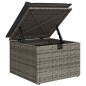 vidaXL 8-tlg. Garten-Sofagarnitur mit Kissen Grau Poly Rattan vidaXL 8-tlg. Garten-Sofagarnitur mit Kissen Grau Poly Rattan