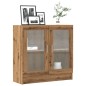 vidaXL Bücherschrank Artisan-Eiche 82,5x30,5x80 cm Holzwerkstoff vidaXL Bücherschrank Artisan-Eiche 82,5x30,5x80 cm Holzwerkstoff