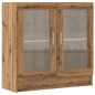 vidaXL Bücherschrank Artisan-Eiche 82,5x30,5x80 cm Holzwerkstoff vidaXL Bücherschrank Artisan-Eiche 82,5x30,5x80 cm Holzwerkstoff