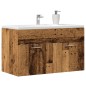 vidaXL Waschbeckenunterschrank Altholz-Optik 80x38,5x46 cm vidaXL Waschbeckenunterschrank Altholz-Optik 80x38,5x46 cm