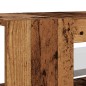 vidaXL TV-Schrank mit LED-Leuchten Altholz-Optik 135x39x30 cm vidaXL TV-Schrank mit LED-Leuchten Altholz-Optik 135x39x30 cm