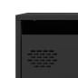 vidaXL Sideboard Schwarz 101,5x39x73,5 cm Kaltgewalzter Stahl vidaXL Sideboard Schwarz 101,5x39x73,5 cm Kaltgewalzter Stahl