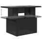 vidaXL 6-tlg. Garten-Sofagarnitur mit Kissen Schwarz Poly Rattan vidaXL 6-tlg. Garten-Sofagarnitur mit Kissen Schwarz Poly Rattan