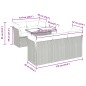 vidaXL 6-tlg. Garten-Sofagarnitur mit Kissen Schwarz Poly Rattan vidaXL 6-tlg. Garten-Sofagarnitur mit Kissen Schwarz Poly Rattan
