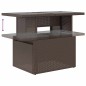 vidaXL 6-tlg. Garten-Sofagarnitur mit Kissen Braun Poly Rattan vidaXL 6-tlg. Garten-Sofagarnitur mit Kissen Braun Poly Rattan