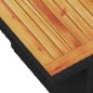 vidaXL 7-tlg. Garten-Sofagarnitur mit Kissen Schwarz Poly Rattan vidaXL 7-tlg. Garten-Sofagarnitur mit Kissen Schwarz Poly Rattan