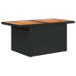 vidaXL 9-tlg. Garten-Sofagarnitur mit Kissen Schwarz Poly Rattan vidaXL 9-tlg. Garten-Sofagarnitur mit Kissen Schwarz Poly Rattan