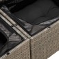 vidaXL 9-tlg. Garten-Sofagarnitur mit Kissen Grau Poly Rattan vidaXL 9-tlg. Garten-Sofagarnitur mit Kissen Grau Poly Rattan