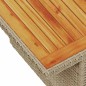 vidaXL 6-tlg. Garten-Sofagarnitur mit Kissen Beige Poly Rattan vidaXL 6-tlg. Garten-Sofagarnitur mit Kissen Beige Poly Rattan