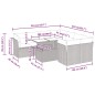 vidaXL 9-tlg. Garten-Sofagarnitur mit Kissen Beige Poly Rattan vidaXL 9-tlg. Garten-Sofagarnitur mit Kissen Beige Poly Rattan