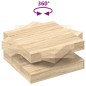 vidaXL Couchtisch 360-Grad Drehbar Sonoma-Eiche 70x70x34,5 cm vidaXL Couchtisch 360-Grad Drehbar Sonoma-Eiche 70x70x34,5 cm
