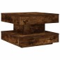 vidaXL Couchtisch 360-Grad Drehbar Räuchereiche 50x50x34,5 cm vidaXL Couchtisch 360-Grad Drehbar Räuchereiche 50x50x34,5 cm