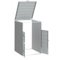 vidaXL Mülltonnenbox für 1 Tonne Grau 72x81x115 cm Stahl vidaXL Mülltonnenbox für 1 Tonne Grau 72x81x115 cm Stahl