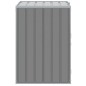 vidaXL Mülltonnenbox für 1 Tonne Grau 72x81x115 cm Stahl vidaXL Mülltonnenbox für 1 Tonne Grau 72x81x115 cm Stahl