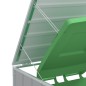 vidaXL Mülltonnenbox für 1 Tonne Grau 72x81x115 cm Stahl vidaXL Mülltonnenbox für 1 Tonne Grau 72x81x115 cm Stahl