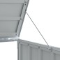 vidaXL Mülltonnenbox für 1 Tonne Grau 72x81x115 cm Stahl vidaXL Mülltonnenbox für 1 Tonne Grau 72x81x115 cm Stahl