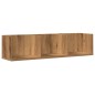 vidaXL CD-Wandregal Artisan-Eiche 75x18x18 cm Holzwerkstoff vidaXL CD-Wandregal Artisan-Eiche 75x18x18 cm Holzwerkstoff