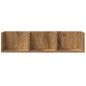 vidaXL CD-Wandregal Artisan-Eiche 75x18x18 cm Holzwerkstoff vidaXL CD-Wandregal Artisan-Eiche 75x18x18 cm Holzwerkstoff
