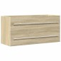 vidaXL Waschbeckenunterschrank Sonoma-Eiche 100x38,5x48 cm vidaXL Waschbeckenunterschrank Sonoma-Eiche 100x38,5x48 cm