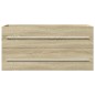 vidaXL Waschbeckenunterschrank Sonoma-Eiche 100x38,5x48 cm vidaXL Waschbeckenunterschrank Sonoma-Eiche 100x38,5x48 cm