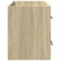 vidaXL Waschbeckenunterschrank Sonoma-Eiche 100x38,5x48 cm vidaXL Waschbeckenunterschrank Sonoma-Eiche 100x38,5x48 cm