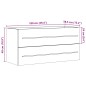 vidaXL Waschbeckenunterschrank Sonoma-Eiche 100x38,5x48 cm vidaXL Waschbeckenunterschrank Sonoma-Eiche 100x38,5x48 cm