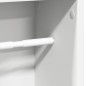 vidaXL Badezimmerschrank mit Rollenhalter Weiß 20,5x20x90 cm vidaXL Badezimmerschrank mit Rollenhalter Weiß 20,5x20x90 cm