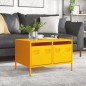 vidaXL TV-Schrank Senfgelb 68x50x43,5 cm Kaltgewalzter Stahl vidaXL TV-Schrank Senfgelb 68x50x43,5 cm Kaltgewalzter Stahl