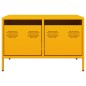 vidaXL TV-Schrank Senfgelb 68x50x43,5 cm Kaltgewalzter Stahl vidaXL TV-Schrank Senfgelb 68x50x43,5 cm Kaltgewalzter Stahl