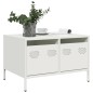 vidaXL TV-Schrank Weiß 68x50x43,5 cm Kaltgewalzter Stahl vidaXL TV-Schrank Weiß 68x50x43,5 cm Kaltgewalzter Stahl