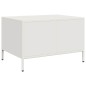 vidaXL TV-Schrank Weiß 68x50x43,5 cm Kaltgewalzter Stahl vidaXL TV-Schrank Weiß 68x50x43,5 cm Kaltgewalzter Stahl