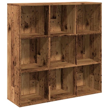 vidaXL Bücherregal Altholz-Optik 98x29x97,5 cm