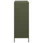 vidaXL Highboard Olivgrün 68x39x103,5 cm Stahl vidaXL Highboard Olivgrün 68x39x103,5 cm Stahl