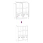 vidaXL Highboard Olivgrün 68x39x103,5 cm Stahl vidaXL Highboard Olivgrün 68x39x103,5 cm Stahl
