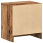 vidaXL Nachttische 2 Stk. mit Schublade Altholz-Optik 39x28x41 cm