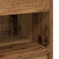 vidaXL Nachttische 2 Stk. mit Schublade Altholz-Optik 39x28x41 cm