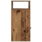 vidaXL Nachttisch mit Schublade Altholz-Optik 25x31x66 cm