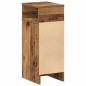 vidaXL Nachttisch mit Schublade Altholz-Optik 25x31x66 cm