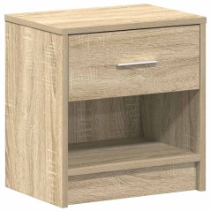 vidaXL Nachttisch mit Schublade Sonoma-Eiche 39x28x41 cm