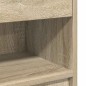 vidaXL Nachttisch mit Schublade Sonoma-Eiche 39x28x41 cm