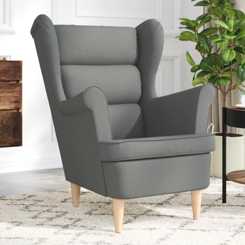 vidaXL Sessel Dunkelgrau 74x84x100 cm Stoff vidaXL Sessel Dunkelgrau 74x84x100 cm Stoff