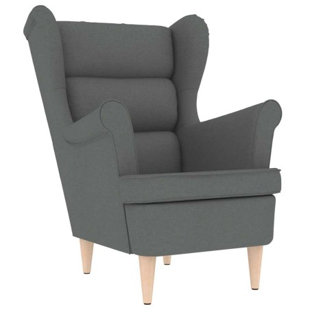 vidaXL Sessel Dunkelgrau 74x84x100 cm Stoff