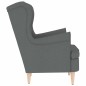vidaXL Sessel Dunkelgrau 74x84x100 cm Stoff vidaXL Sessel Dunkelgrau 74x84x100 cm Stoff